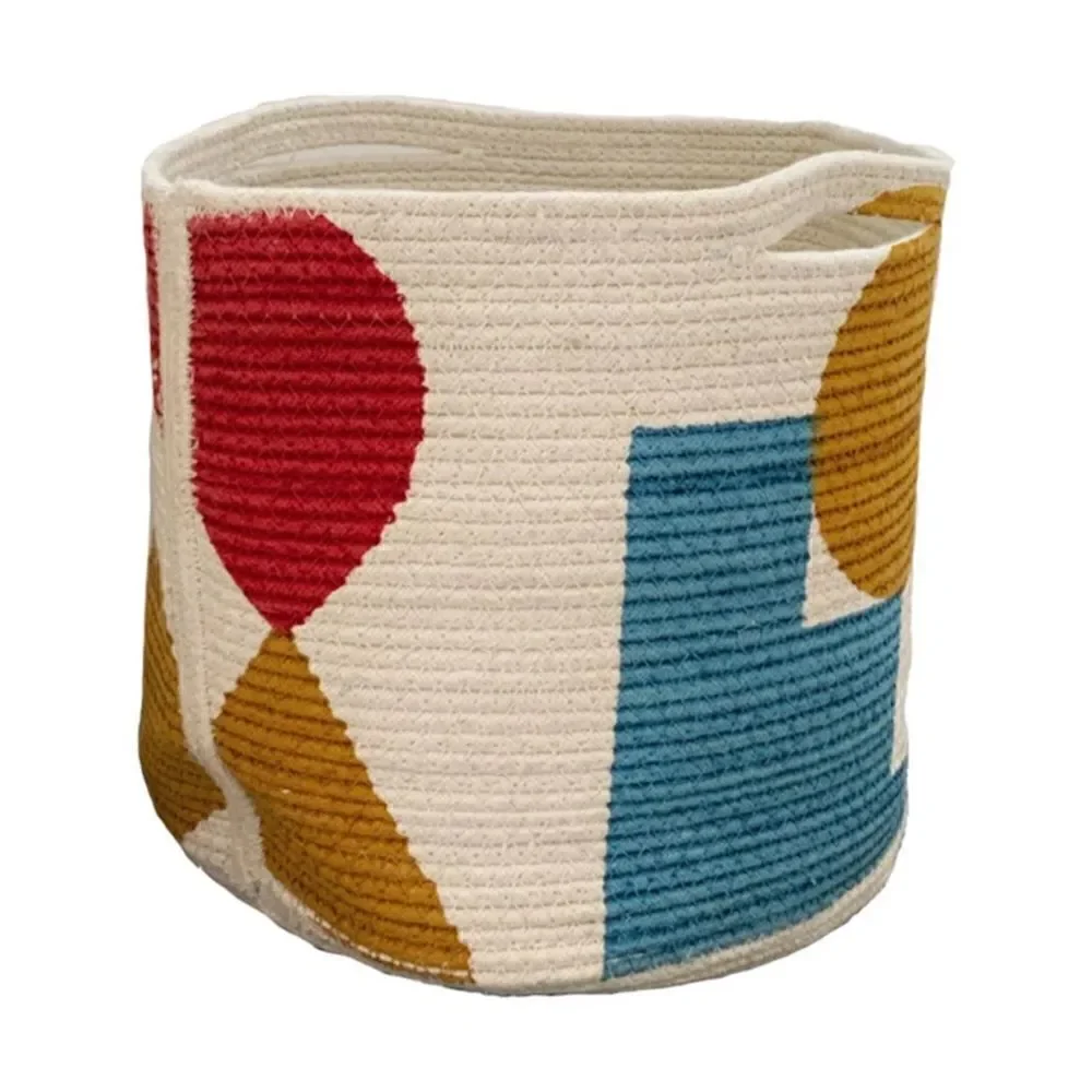 GEOMETRIC BUCKET BASKET IN MULTI